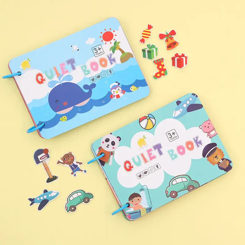 Livre Montessori pour enfants | 1 + 1 GRATUIT