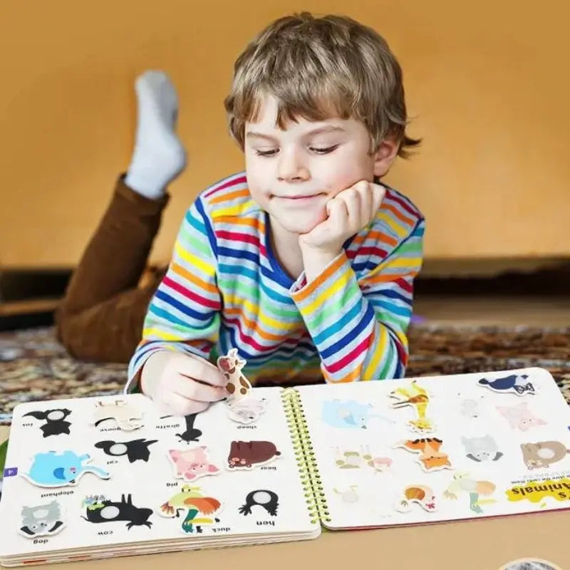 Livre Montessori pour enfants | 1 + 1 GRATUIT